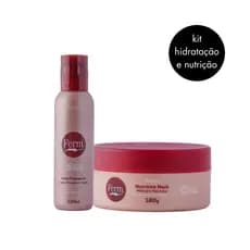 Kit Duo Pós-Química - Ferm Máscara Nutritiva e Leave-in