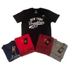 KIT DE 10 CAMISAS MASCULINAS LD (Leves Defeitos) P AO GG CAMISETAS MASCULINA