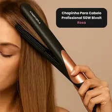 Chapinha Profissional Bivolt Startools 50W Prancha Alisadora Portátil Cerâmica Cabelo