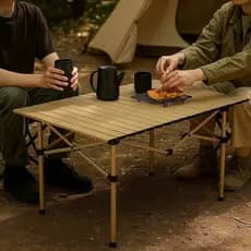 Mesa Dobrável Portátil Camping Praia Pescaria Piquenique Refeições Resistente