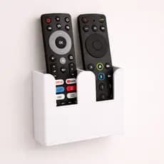 Suporte para Controle Remoto, Organizador de Ambiente, Recipiente oara Controle Tv, Ar e Outros