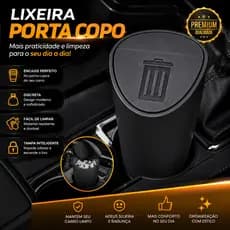 Lixeira Porta Copo Para Carro Automotivo Universal Lixeira Para Interior De Carro Porta Copo Organização Automotiva