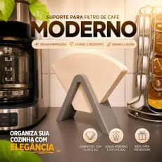 Suporte para filtro de café | Organizador de Filtro de Café | Organizador Porta Filtro Café Passador de Café Decorativo