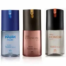 Presente Natura Trio de Desodorantes Kaiak Pulso, Homem tato e Essencial Ato- 3 un de 100 ml