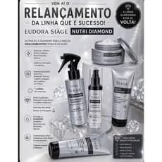 Kit Siàge Nutri Diamond Shampoo, Condicionador, máscara,blindagem ou óleo