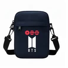 Bolsa Grupo BTS Banda Transversal Shoulder Bag Bangtan Boys Pochete Show Dorama Unisex