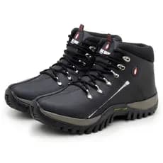 Bota Trabalho Feminina Coturno Adventure Trilha Segurança Tenis Macshoe Adulto e infantil