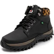 Bota Segurança Coturno Trabalho Feminino e Masculino Tenis Leve Macia Confortável Wgr 4001