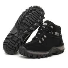 Bota Coturno Adventure Trabalho Trilha Segurança Macia e Confortável Polo Urban - Unissex