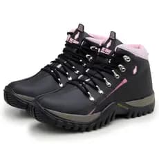 Bota Coturno Feminino Adventure Trabalho Segurança Adulto e infantil Unissex