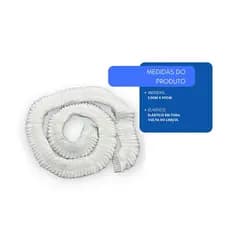 LENÇOL DESCARTÁVEL TNT BRANCO MACA 2,00X0,90 COM ELÁSTICO