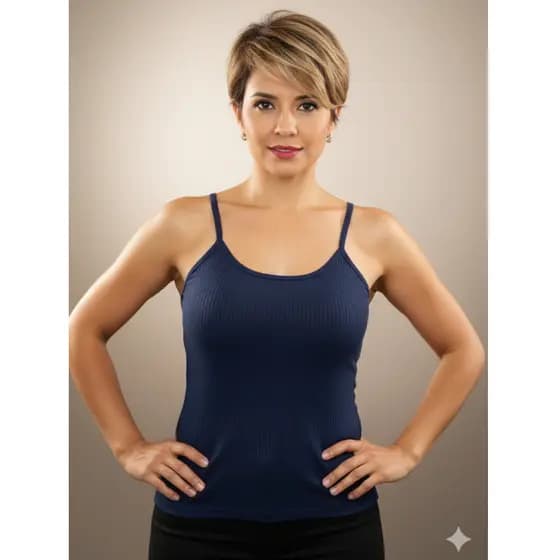Regata de Alcinha com Bojo Top Blusinha Feminina Moda Blogueira Exclusiva Regata Feminina