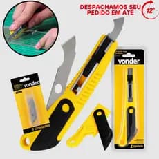Kit Estilete Riscador Acrílico Profissinal Cortador + Lâminas Promoção Pronta Entrega
