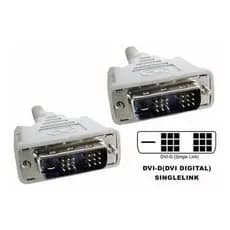 Cabo Dvi-d Single Link 18 mais 1 Pinos Macho para Macho  1,5 Metros