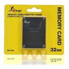 Cartão Memory Card 32mb Playstation Ps2 Memoria Gamer