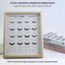 Cílios enxertados acrílico Anti-poeira moldura de foto placa de exibição quadro High-End placa de perfuração estilo acab