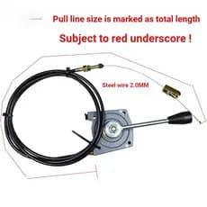 Escavadeira sprinkler sprinkler modificado engenharia veículo agrícola colheitadeira Manual acelerador puxar linha carro