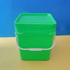 Balde quadrado de 35L 35kg, grande armazenamento de água, balde de lavanderia doméstica, esfregão, dormitório, banho de
