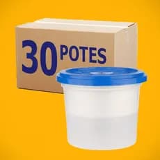 Kit 30 Potes Anti Mofo Cloreto De Cálcio Potes Reutilizaveis