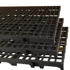 5 Estrados Plasticos Pisosplasticos Estrados Modulares Pallets 50x25x2,5 Cm Fabricante Palete