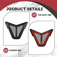 Tampa Frontal Capa Entrada de Ar para Moto Yamaha YZF R15 V3 Acessórios Protetor Estética Carenagem