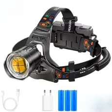 Poderoso XHP100 Led Farol Zoomable USB Recarregável De Alta Potência Saída À Prova Dwaterproof Água 18650 Super Brilhant