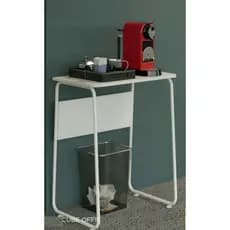 New Job Mesa Multiuso compacta estrutura em aço carbono, pés, mesa pequena para escritorio, mesa com estrutura reforçada