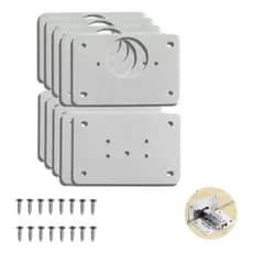 Placas Para Reparo De Porta Dobradiça (Caneco Diâmetro 35mm) Armário Mdf Pen Tech