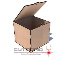 Caixa tipo Urna (16x16x16cm) - KIT 16un