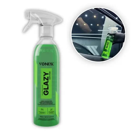 Glazy Anti Fog 500ml Anti Embacante Vonixx Limpa Vidros