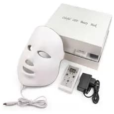 Máscara  Led 7 Cores Tratamento Facial Fototerapia Estética