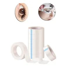 Kit 5 Fitas Transpore Antialérgicas Para Extensão De Cílios Profissional Fixação Suave Para Uso Em Procedimentos