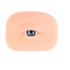 Olho De Silicone Esquerdo Para Micro Pigmentação De Sobrancelhas Ou Cílios