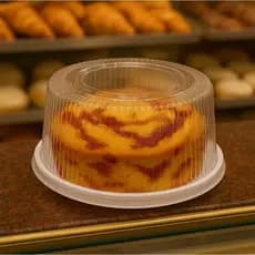 Embalagem B35r Média Bolo Torta 500g 20 Uni Cristal Promoção