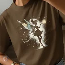 T-Shirt com Estampa da Tinker Bell | Visual Fada Encantada