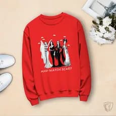 Moletom Gola Careca De Alta Qualidade Personalizado Com Bruxas Vilãs Desenho Personagem Legal Para O Inverno