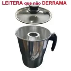 Fervedor Leiteira De Ferver Leite que não derrama  Com Tampa 1 L