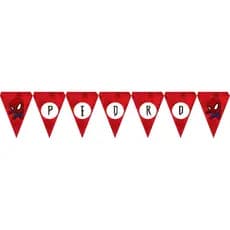 Bandeirola Personalizada Homem Aranha - Bandeirinha Personalizada Homem Aranha