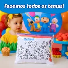 Almofadas para colorir no seu tema com canetinhas 30 und  - Almofada de pintar e lavar