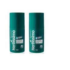 Kit Com 2 Desodorante Roll-on Herbíssimo Tradicional 50ml