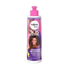 Ativador Cachos Super Óleos S.o.s Nutrição Salon Line 300ml