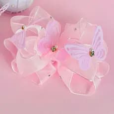 Laço infantil / Laço médio   /Laço rosa /Laço de borboleta /Laço delicado /Laço de festa / Laço de organza
