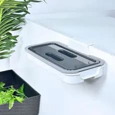 Lixeira com Tampa para Porta de Armário – Ideal para Cozinha e Lavanderia Concept