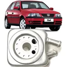 Resfriador Trocador de Calor Motor Gol e Parati 1.0 16V Turbo de 2000 a 2006