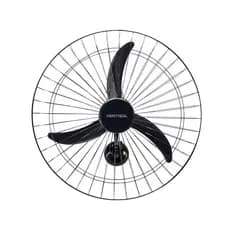 Ventilador Parede Oscilante 60cm 200w Bivolt Preto Ventisol