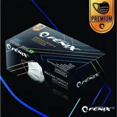 Máscara Cirúrgica e Descartável Tripla Camada Fênix Caixa C/ 50 Unid
