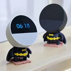 Suporte Alexa Echo SPOT  Batman - Presente, decoração criativa, escultura, miniatura