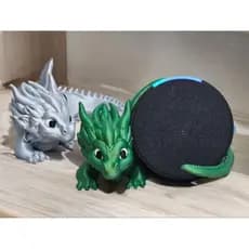 Suporte Alexa Echo Pop, Echo Dot 4 OU Echo Dot 5 Game of Thrones e House Of the Dragons dragão