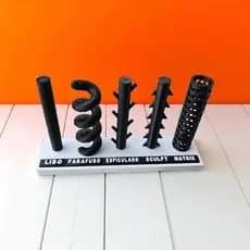 Maquete Fios De Pdo. treinamentos em procedimentos estéticos decoração funcional. Impressão 3D