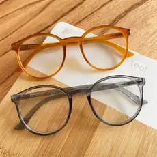 Óculos Redondo Estilo Geek Armação Unissex Moda